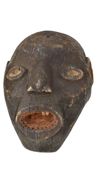 Ibibio Ekpo Deformity Mask Cross River African Art