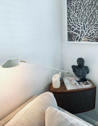 •robert Sonneman/george Kovacs Postmodern Articulating Feather Desk Lamp•80s - 90s