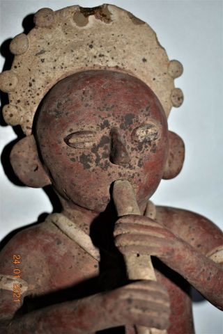 Orig $399.  Pre Columbian Nayarit Shaman Figure 12 " Prov