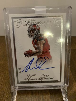 2016 Panini Flawless Mike Evans Auto 13/25 Jersey Number