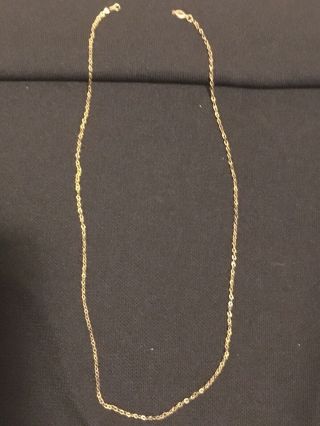 Vintage 18” 1/20 12k Gold - Filled Chain/necklace.  Old Stock