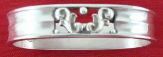 Georg Jensen Sterling Silver Napkin Ring - Acorn / Konge,  110a