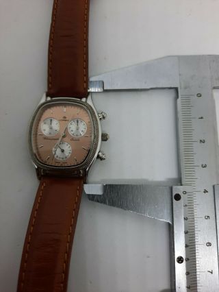Vintage Men ' s LORENZ Chronograph Quartz Swiss Made Watch (spares) 3