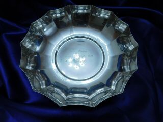 Tiffany & Co.  Sterling Silver 14 - Sided Bowl -