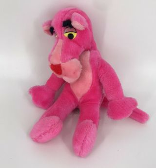 Pink Panther Vintage 1980 Plush Toy By Mighty Star Stuffed Animal