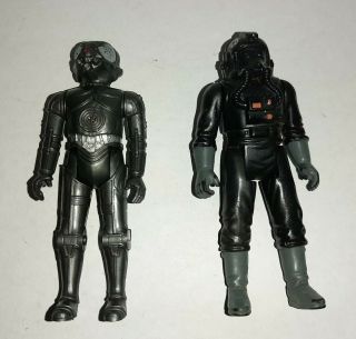 Vintage 1980 Star Wars Action Figures (2),  No Weapons,  Combined