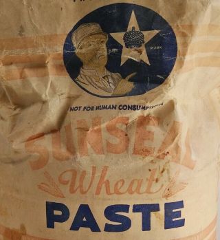 Sunseal Wheat Paste Wallpaper Flour Glue Powder Vintage Bag