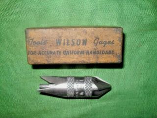 Vintage Wilson Tools / Gages Burring Tool L.  E.  Wilson Uniform Handloads