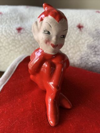 Vintage Gilner Ceramic Pixie Elf