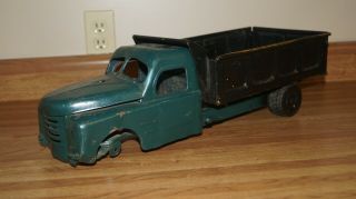 Vintage Structo Toys Usa Pressed Steel Dump Truck -