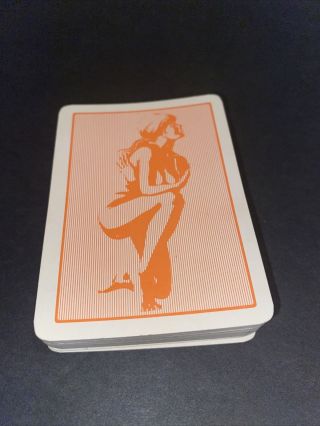 Vintage World Beauty Playing Cards Pin - up girls Nudes 1970s Hong Kong 3