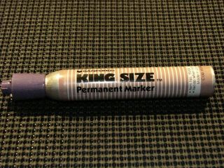 Vintage Sanford King Size Purple Marker Smelly Metal Permanent Marker