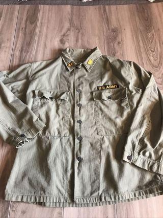 Vtg 70’s U.  S.  Army Issued Uniform Jacket Top Size Xl ?
