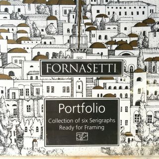Vintage Piero Fornasetti Portfolio 6 Serigraphs Art Prints Graphique de France 2