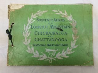 Vintage Souvenir Lookout Mountain National Military Park Chattanooga Civil War