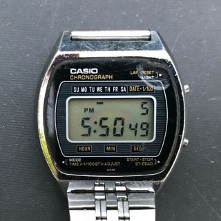 Rare & Vintage Casio 110qs - 37 Quartz Lc Digital Watch Japan N - Battery
