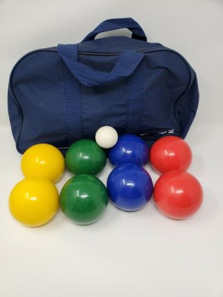 Vintage Starcraft Bocce Ball Full Set With Bag & Instructions