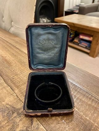 Vintage Jewellery Box.  Antique Jewelry Case.  Vintage Pocket Watch Box