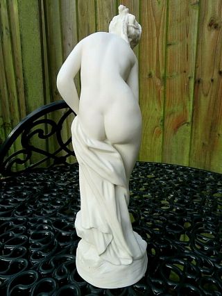ANTIQUE 19THC FINE PARIAN NAKED FEMALE FIGURE OF 