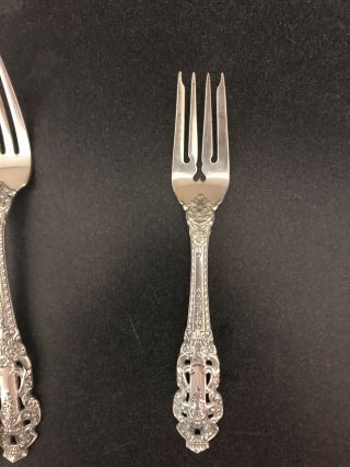 1 Place Setting Of Gorham Crown Baroque Sterling Multiples Available 6