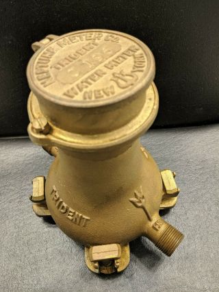 Antique Neptune Meter Co.  Trident Water Meter York