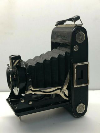 Vintage Zeiss Ikon Nettar Folding Camera 1:4 5 F=11cm,  Case -