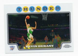 Kevin Durant 2008 - 09 Topps Chrome 2nd Year 156