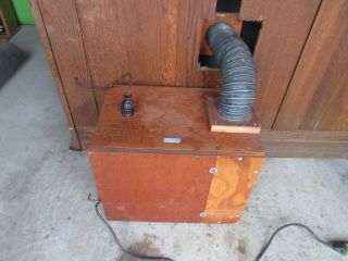 Orgavac Antique Pump Organ Player Piano Blower 1/8 Hp Motor & Remote Switch