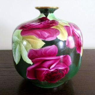Antique Italian Art Nouveau Firenze Ware Ginori Vase