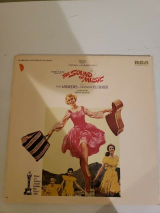 Vintage 1965 The Sound Of Music (an Soundtrack Recording) Vinyl Lp Ex