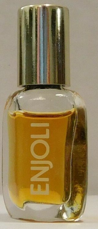 Vintage Charles Of The Ritz Enjoli Perfume 1/8 Ounce