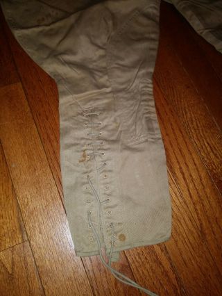 Vintage WWI era U.  S.  Army Military Uniform Riding Pants / Breeches / Cavalry 2