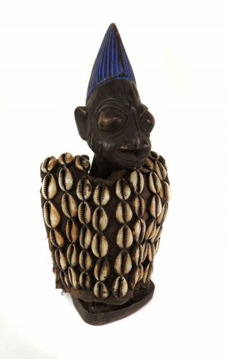 Yoruba Ibeji Figure Cowry Shell Vest Nigeria African Art