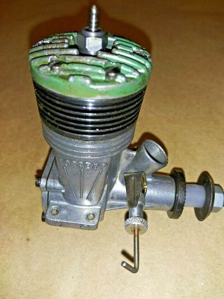 1954 Vintage K & B 35 Torpedo Greenhead Model Engine