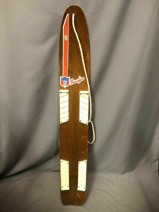 Jem Snurfer Official Nsa Racing Model Vintage Wood Snowboard Made In Usa