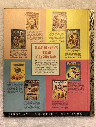 A Little Golden Book Vintage Walt Disney’s Old Yeller 1957 D65 2