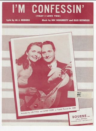Les Paul & Mary Ford Sheet Music I 