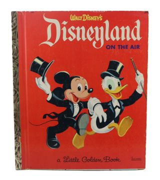 Vintage 1955 Little Golden Book Walt Disney 