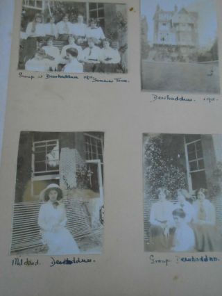 VINTAGE PHOTO ALBUM FULL OF VINTAGE PHOTOS FRO 1911 TO 1914 2