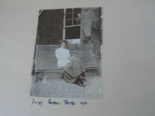 VINTAGE PHOTO ALBUM FULL OF VINTAGE PHOTOS FRO 1911 TO 1914 3