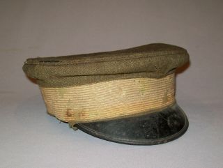Old Antique Vtg Wwi 1910s Era Usmc Us Army Marine Corps Bell Crown Cap Hat Cover
