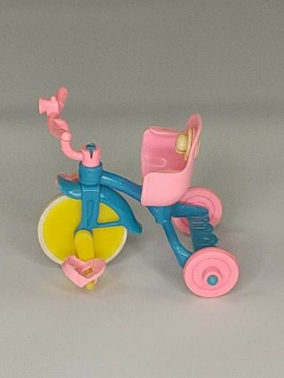 Vintage Mattel Liddle Kiddle Tracy Trikediddle Skediddle Trike Only