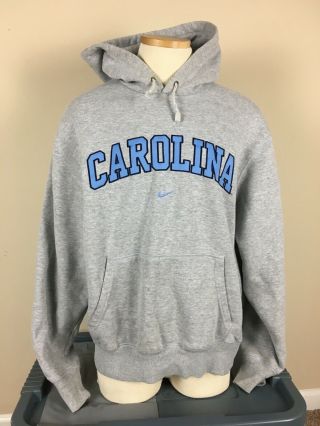 Vintage Nike 90s Unc North Carolina Tar Heels Hoodie Sweatshirt Men’s Sz L