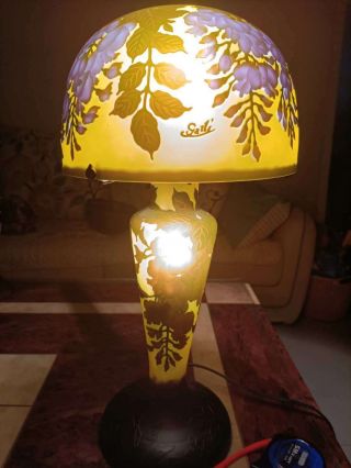 . Emile Galle lamp 6