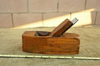Vintage Antique Ohio Tool Co.  Coffin Wood Plane Woodworking Primitive Hand Tool