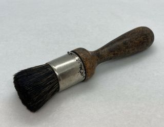Vintage Or Antique Wax Brush 5.  5” Long 1.  25” Round