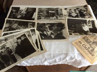 Al Capone 1959 Vintage 28 Black&white Movie Photos