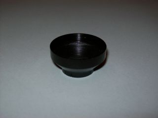Vintage 19mm Push On Black Lens Hood - -