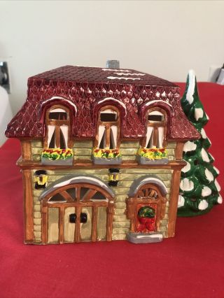 Vintage 1983 Dept 56 Snowhouse Series Carriage House