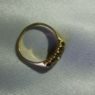 Antique Edwardian 18ct Gold Diamond Ring Size M